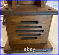 Vintage The Country Belle by Guild Wooden Wall Phone & Tube Radio