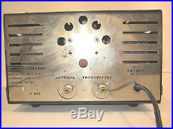 Vintage Thunderbolt T-305 Tube Type Ham Radio Linear Amplifier Working