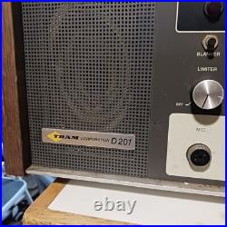 Vintage Tram D201 CB Base Radio Tube Diamond Corp Transceiver Untested USA