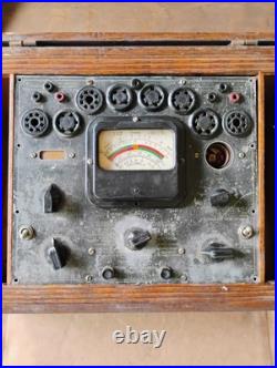 Vintage Triplet 1503 Multipurpose Tube Tester radio tubes TV tubes powers on Vintage Triplet 1503 Multipurpose Tube Tester radio tubes TV tubes powers on