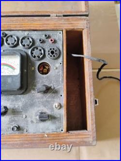 Vintage Triplet 1503 Multipurpose Tube Tester radio tubes TV tubes powers on Vintage Triplet 1503 Multipurpose Tube Tester radio tubes TV tubes powers on