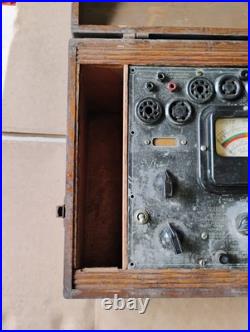 Vintage Triplet 1503 Multipurpose Tube Tester radio tubes TV tubes powers on Vintage Triplet 1503 Multipurpose Tube Tester radio tubes TV tubes powers on