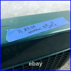 Vintage Truetone D3603A Tube Radio Green Western Auto Supply Portable WORKS