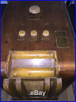 Vintage Tube Hotel Radio Corporation Detroit 6A 6B 6C Cool Original Condition
