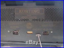Vintage Tube Korting Novum 1045 Am/Fm Shortwave Radio