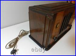 Vintage Tube Radio- 1932 Western Air Patrol Art Deco Radio- Vintage Radio