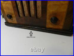 Vintage Tube Radio- 1932 Western Air Patrol Art Deco Radio- Vintage Radio