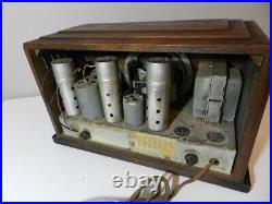 Vintage Tube Radio- 1932 Western Air Patrol Art Deco Radio- Vintage Radio