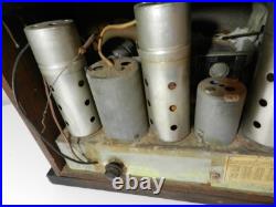 Vintage Tube Radio- 1932 Western Air Patrol Art Deco Radio- Vintage Radio