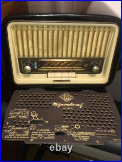 Vintage Tube Radio 1953 Telefunken Mignonette mf Italian Functunal Working Vintage Tube Radio 1953 Telefunken Mignonette mf Italian Functunal Working