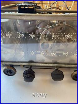 Vintage Tube Radio Chassis For Parts or Repair Unknown Brand Or Model 584364