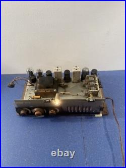 Vintage Tube Radio Chassis POWERS ON UNTESTED