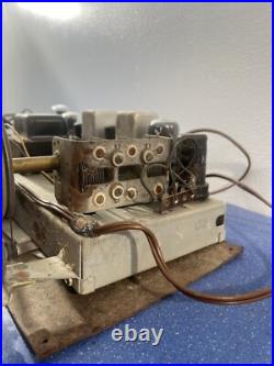 Vintage Tube Radio Chassis POWERS ON UNTESTED