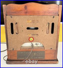 Vintage Tube Radio Guild Model 484 The Spice Chest Works Great & Excellent Con
