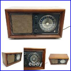 Vintage Tube Radio Motorola Placir Wood Cabinet AM/FM B12WA Mid Century Works