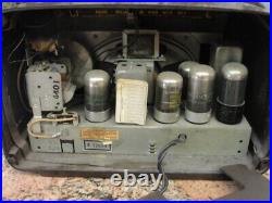 Vintage Tube Radio RCA Victor 65X1 AM 1940's Bakelite