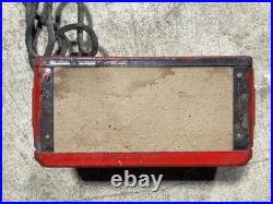 Vintage Tube Radio Red DeWald Dynette Rare PARTS ONLY 10x6.5
