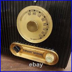 Vintage Tube Radio Stewart Warner model 9152-A Deco Works