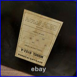 Vintage Tube Radio Stewart Warner model 9152-A Deco Works