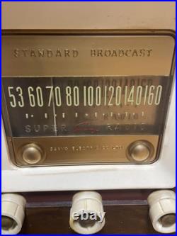 Vintage Tube Radio Untested Antique Vacuum Tube Radio for Parts/Repair JAPAN JP