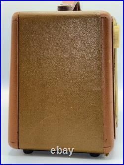 Vintage Tube Radio Westinghouse H-302P5 Portable Suitcase Radio MCM 1950