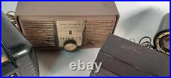 Vintage Tube Radios, Estate Lot of 4, Zenith RCA Techtron Motorola
