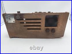 Vintage UEC Pay Per Use Tube Radio Still Tunes And Plays Vintage UEC Pay Per Use Tube Radio Still Tunes And Plays