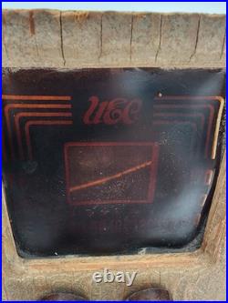 Vintage UEC Pay Per Use Tube Radio Still Tunes And Plays Vintage UEC Pay Per Use Tube Radio Still Tunes And Plays