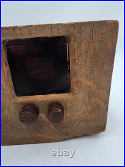 Vintage UEC Pay Per Use Tube Radio Still Tunes And Plays Vintage UEC Pay Per Use Tube Radio Still Tunes And Plays