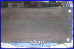 Vintage Unmarked Tube Radio Receiver Kit Built 1920's 5 tube Tested Art Deco