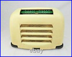 Vintage Valve Radio c. 1950 Kolster Brandes FB10 MW LW Toaster Tube Bakelite