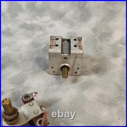Vintage Variable Capacitor Lot Haynes, Apex Electric Antique Tube Radio Parts