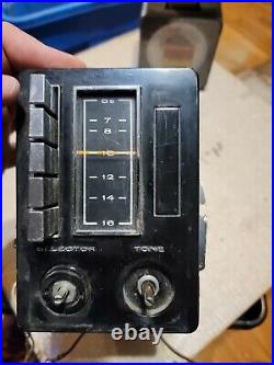 Vintage Vertical Push-Button Car Radio Control Head