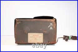 Vintage Very Nice Motorola Old Marbled Bakelite Automotive Theme Antique Radio