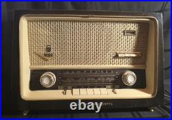 Vintage Very Rare Grundig Majestic 1099 US Tabletop Tube Radio 1959 Works Great