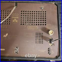 Vintage Very Rare Grundig Majestic 1099 US Tabletop Tube Radio 1959 Works Great