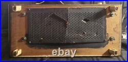 Vintage Very Rare Grundig Majestic 1099 US Tabletop Tube Radio 1959 Works Great