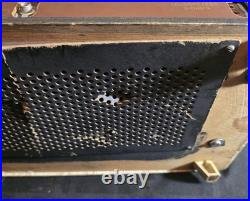 Vintage Very Rare Grundig Majestic 1099 US Tabletop Tube Radio 1959 Works Great