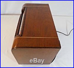 Vintage WORKING General Electric RADIO L-630 withRefinished Case. AM + Short Wave