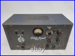 Vintage WRL Globe Scout 65 Amateur Tube Radio Transmitter (Does not Turn On)