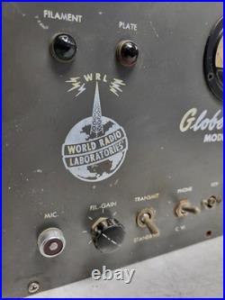 Vintage WRL Globe Scout 65 Amateur Tube Radio Transmitter (Does not Turn On)