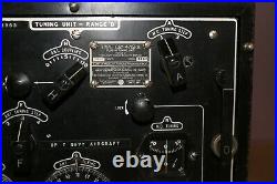 Vintage WWII 1940's Type CAY 47152A NAVY Aircraft Transmitter Radio Tuning Unit