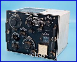 Vintage WWII 1940's Type CAY 47153A NAVY Aircraft Transmitter Radio Tuning Unit