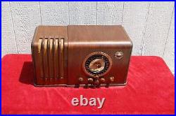 Vintage Wards Airline Model 62-367 Teledial AM & SW Bands Tube Radio, 1930s