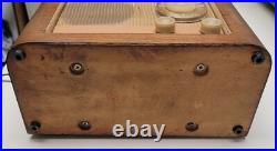 Vintage Wards Airline Model 65 1947 AM Tube Radio re-capped and electrolytics Vintage Wards Airline Model 65 1947 AM Tube Radio re-capped and electrolytics
