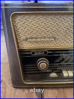 Vintage Westfunk Rigoletto German Tube Radio Rare Untested
