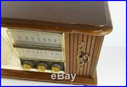 Vintage Westinghouse AM/FM tube-type radio model H-777N7 1960's WORKING