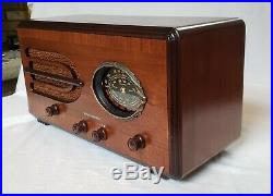 Vintage Westinghouse AM/SW Tube Radio WR-211 (1936) RARE & COMPLETELY RESTORE