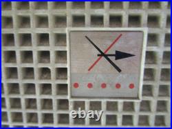 Vintage Westinghouse Coral Tube Clock Radio H720TS Tested See Below