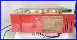 Vintage Westinghouse Coral Tube Clock Radio H720TS Tested See Below
